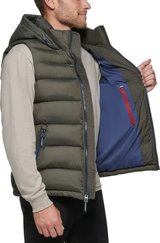 Miniatura 5 de Tommy Hilfiger Chaleco acolchado con capucha para hombre