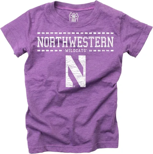 Miniatura 91 de Wes and Willy NCAA - Camiseta mezclada S/S para niñas púrpura (washington huskies purple)
