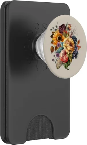Miniatura 7 de Otoño Otoño Flores Florales Hojas Temáticas PopSockets Estándar PopGrip