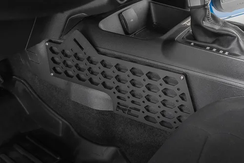 Miniatura 3 de Rough Country Kit de panel de montaje Molle de consola central para Ford Bronco (2021-2025), panel de acero duradero para almacenamiento seguro