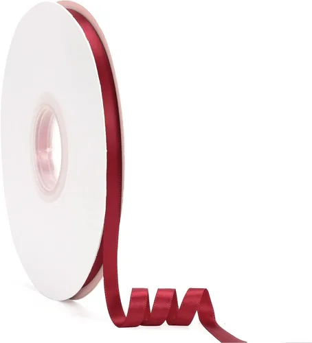 Miniatura 112 de Cinta de satén de doble cara verde manzana de 1-1/2 pulgadas x 50 yardas, cinta de color sólido de alta densidad, ideal para manualidades, envoltura