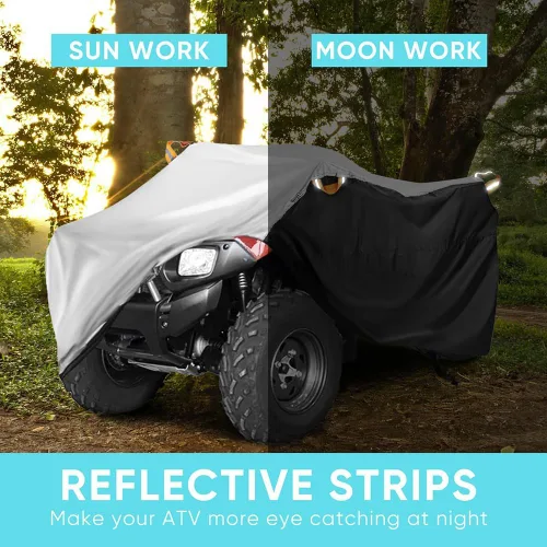 Miniatura 4 de Cubierta ATV para CFMOTO CForce 800 XC 2018-2025, resistente al aire libre, para exteriores, para almacenamiento, cubierta de lluvia, accesorios