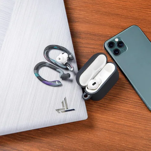 Miniatura 3 de WC HookZ - Ganchos sobre la oreja patentados y mejorados para AirPods Pro 1, 2 y AirPods 1, 2 y 3 - Incluye dos pares de tamaños en el paquete