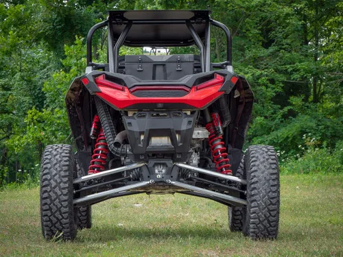 Miniatura 2 de SuperATV Brazos de radio traseros de aluminio Billet para Polaris RZR XP Turbo S / S4 (2018+) No funciona con parachoques traseros Polaris