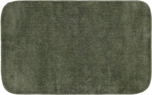Miniatura 58 de Garland Rug 2 alfombras de baño tradicionales de nailon lavables color morado (17 x 24 pulgadas, 21 x 34 pulgadas), suaves, absorbentes y elegantes