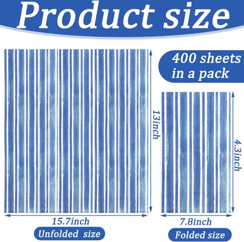 Miniatura 3 de Colarr Servilletas de papel desechable de 3 capas para invitados, toallas decorativas de papel ligero, toallas de mano para baño, inodoro, polvo