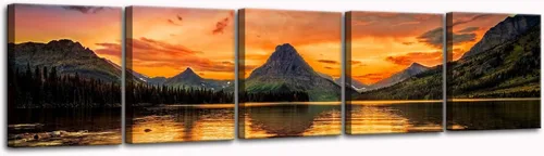 Miniatura 20 de ZHIYYHAO Impresiones en lienzo personalizadas con tus fotos, juego de 2 fotos enmarcadas de 16 x 24 pulgadas, retrato familiar personalizado para 2