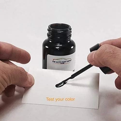 Miniatura 4 de Auto Paint Depot Pintura de retoque para Fiat 500-Bianco Perla Tricoat PWH (todos los años, todos los modelos) media onza con capa transparente