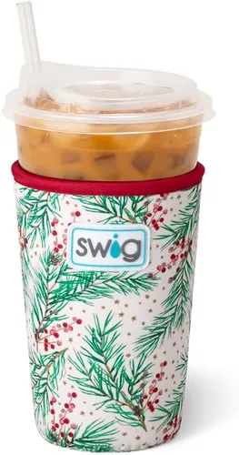 Miniatura 27 de Swig Life Coolie de Taza Helada Mediana, Funda Aislante de Taza de Café Helado de Halloween de 22oz con Asa, Coolie Aislado de Neopreno Mantiene
