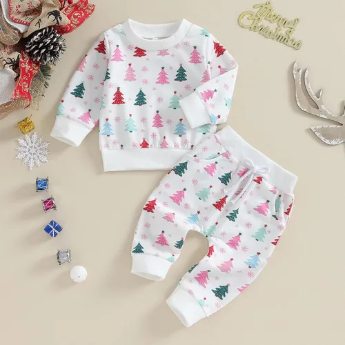 Miniatura 36 de YINGISFITM Conjunto de camisa de calabaza de Halloween para bebé, niña, niño, sudadera y pantalones para otoño e invierno