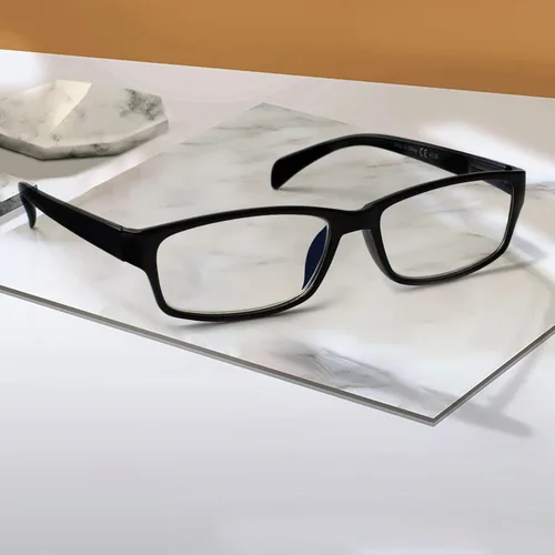 Miniatura 5 de JOSCHOO Gafas de lectura para computadora para mujeres y hombres, paquete de 6 lectores de bisagra de resorte con bloqueo de luz azul