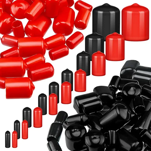 Miniatura 8 de 156 tapas de goma flexibles para pernos, tapas de rosca, protectores de rosca, tapas de vinilo, tapas de tornillo de goma en 9 tamaños de 2/25 a 4/5