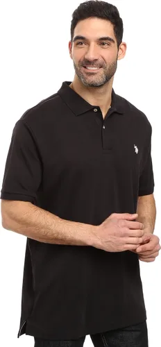 Miniatura 2 de U.S. Polo Assn. Camisa entretejida de color sólido para hombre