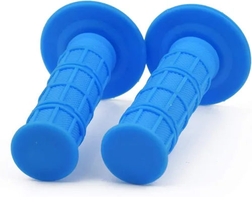 Miniatura 6 de HIAORS 7/8" Empuñaduras universales para motocicleta, compatibles con YZ125 YZ250 YZ426F YZ450F TTR250 WR250R YZ80 YZ85 50cc 110cc 70cc Pit Dirt Azul