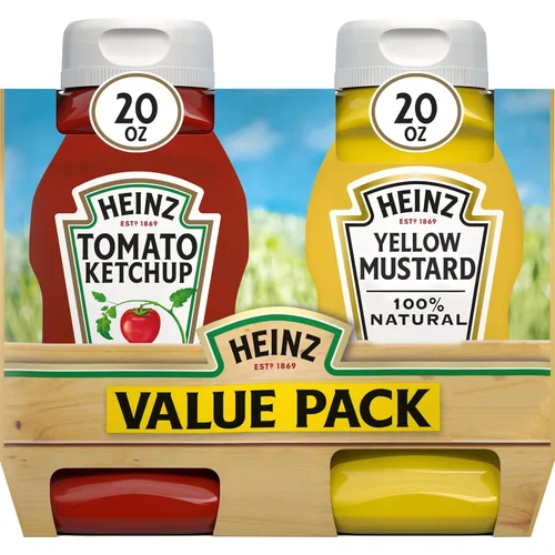 Miniatura 25 de Heinz Mostaza amarilla, 14 oz (396.89 g)