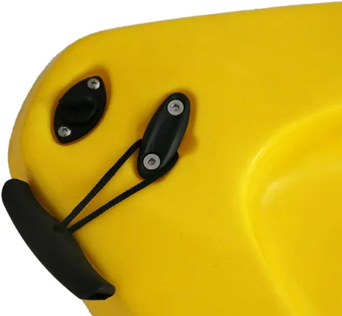 Miniatura 6 de BESPORTBLE Kit de tapón de drenaje de kayak, 4 piezas de plástico universal de drenaje de canoa marina, kit de tapón de tapón de tapón de kayak
