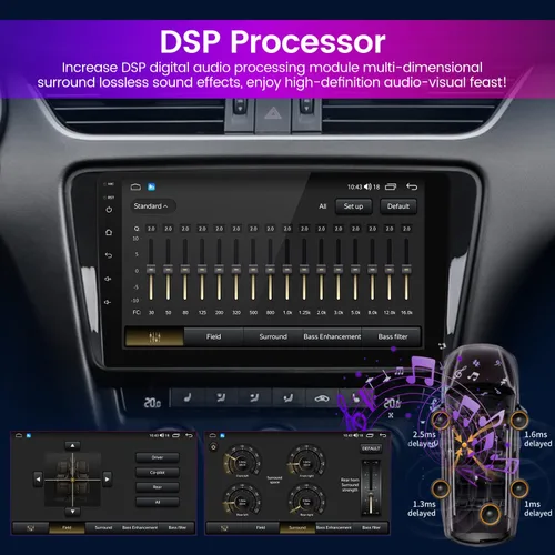 Miniatura 5 de Radio Android 11 para Maxus LDV T60 2017-2020 Carplay inalámbrico integrado Android Auto estéreo GPS unidad principal de navegación WiFi DSP IPS