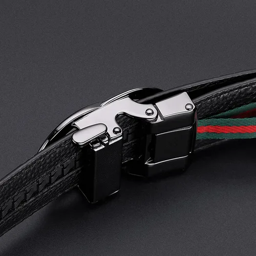 Miniatura 4 de VANNANBA Ratchet Belts for MenLeather Automatic Belt Menwith Elegant Gift Box
