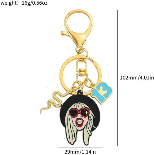 Miniatura 5 de Yiizetony Taylor Music - Juego de pulseras inspiradas en la música para Swifties, Eras Tour, traje de concierto Merch Swift llavero, pulseras