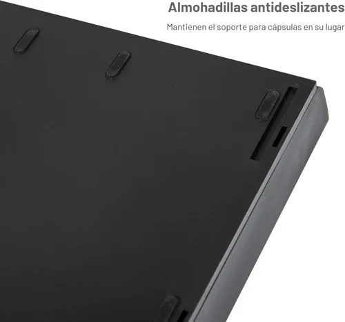 Miniatura 4 de Mind Reader Cajón de cápsulas de café de una sola porción, capacidad de 30 cápsulas, organizador de encimera, 10.5 pulgadas de largo x 12.75 Negro