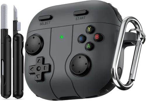 Miniatura 11 de Funda de juego para AirPods Pro 3 Cover (2025), clásica genial divertida funda protectora de silicona a prueba de golpes para AirPods Pro 3 con kit
