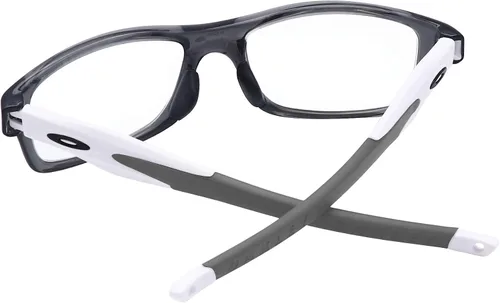 Miniatura 4 de BroLizard Brazos de repuesto para Oakley Crosslink marco blanco satinado de cristal - gris