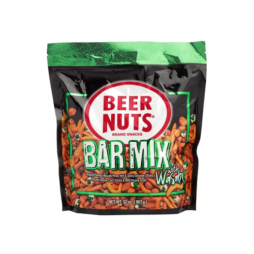 Miniatura 14 de BEER NUTS Original Bar Mix - Pretzels, Cheese Stix, Sesame Stix, Insane Grain - Bolsa resellable de 20 onzas (paquete de 2)