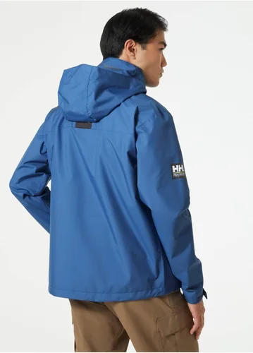 Miniatura 4 de Helly-Hansen Chaqueta estándar con capucha para hombre, 636 Azurite, M