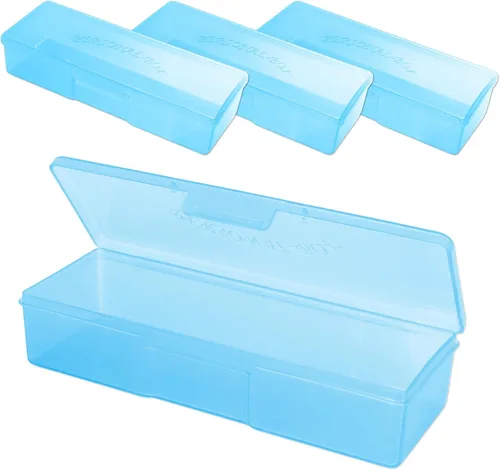 Miniatura 14 de Beauticom Caja personal de almacenamiento para manicurista profesional uñas pedicura (tamaño grande) (1 unidad, azul)