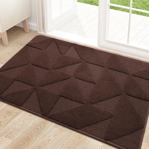 Miniatura 18 de OLANLY Tapetes para Puerta para Interiores, Antideslizantes, Absorbentes, Resistentes a la Suciedad, Tapete de Entrada Lavable, Tapete de Entrada