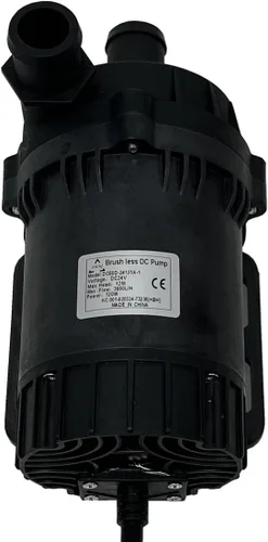 Miniatura 8 de SHYSKY Bomba de agua DC sin escobillas de alta potencia de 24 V 120 W DC60D-24120A-1 39.4 ft 39 pies de elevación 1003GPH, sumergible, velocidad