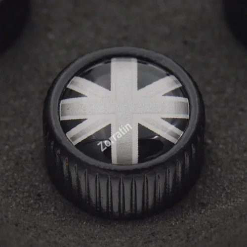 Zorratin 4 tapas de válvula de neumático con bandera británica para BMW Mini Cooper r50 r53 r56 r56n f55 f56 r55 r55 r55 r52 r57 r58 r59 r60 r61 jcw