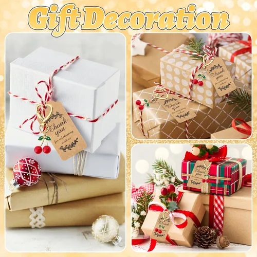 Miniatura 5 de Dreamtop Llavero de cereza para fiesta, 24 juegos de llaveros de cerezas, regalos de fiesta de Navidad, regalo de agradecimiento, accesorios