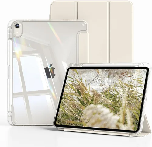 Miniatura 8 de kenke Funda para iPad (A16) de 11ª generación de 11 pulgadas 2025, iPad de 10.9 pulgadas 2022 con soporte para lápices, funda de marco de TPU suave