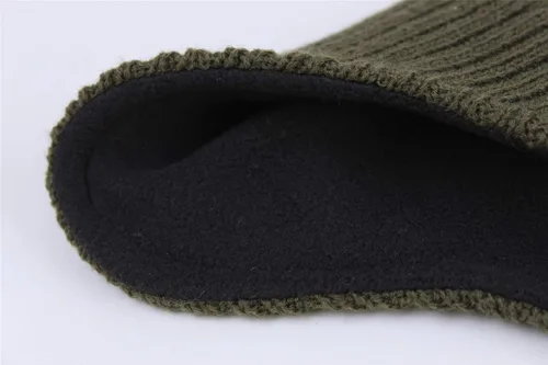 Miniatura 5 de Connectyle Gorro de invierno cálido para hombre, con forro polar y orejera, gorro diario