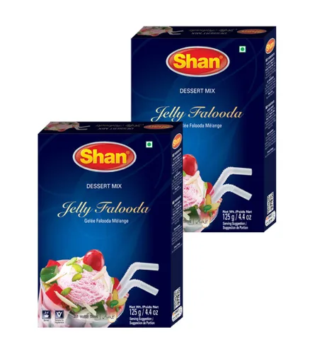 Miniatura 56 de Shan Polvo de crema de mango, 7.05 oz, postre esencial para cualquier ocasión, apto para vegetarianos, bolsa hermética en una caja (paquete de 3)
