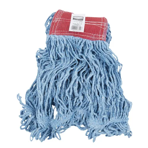 Miniatura 4 de Rubbermaid Commercial Products - Trapeador de mezcla Super Stich, diadema azul de 5 pulgadas, grande, fregona industrial resistente para limpieza