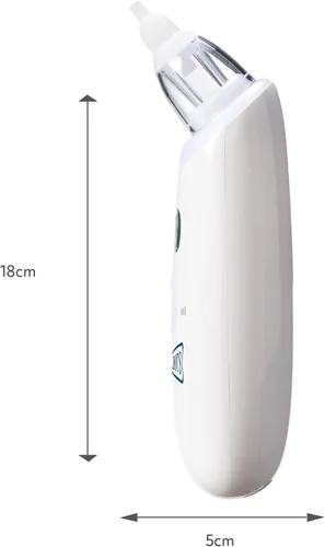 Miniatura 6 de Dr. Talbot's Aspirador nasal eléctrico para bebés, con estuche de viaje higiénico, herramienta de eliminación de cera de oídos y limpiador de nariz