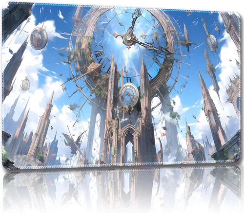Miniatura 7 de Tapete de juego para MTG, con bolsas de almacenamiento gratis, tapete de juego de 24 x 14 pulgadas, TCG y tapete de juego de mesa para tarjetas