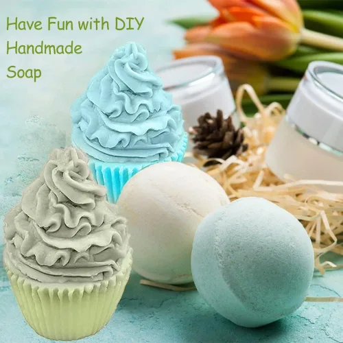 Miniatura 3 de Moldes de silicona para cupcakes de helado 3D, moldes de jabón con forma de helado, moldes de arcilla, moldes de vela de silicona para hacer velas