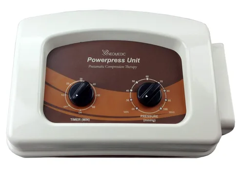 Miniatura 3 de POWERPRESS - Botas de recuperación con terapia de compresión secuencial de aire, sistema de masaje de piernas con juego completo de piernas (grande)