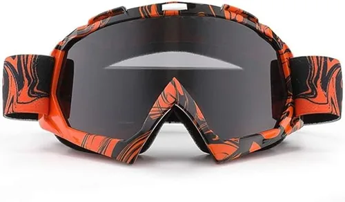 Miniatura 16 de FMY Gafas de motocross para hombres, mujeres y jóvenes, antiarañazos, a prueba de polvo, UV400 ATV