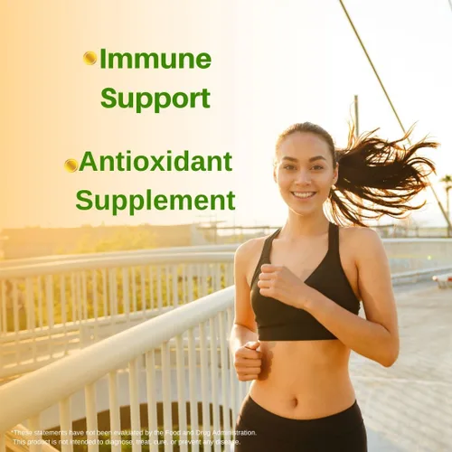 Miniatura 4 de Vitamina E con suplemento antioxidante de selenio para apoyo inmunológico, apoya una piel sana, sin OMG y sin gluten, 90 cápsulas blandas