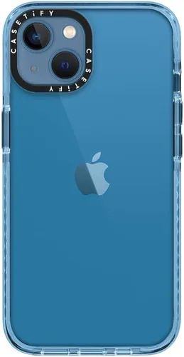 Miniatura 9 de CASETiFY Impact - Funda para iPhone 13 (protección contra caídas de 6.6 pies), color azul sierra Sierra Azul