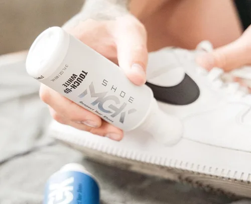 Miniatura 3 de Shoe MGK MVP - Kit de limpiador de zapatos y acondicionador, repelente al agua y manchas, retoque blanco y cepillo