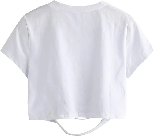 Miniatura 4 de SweatyRocks - Camiseta de manga corta para mujer