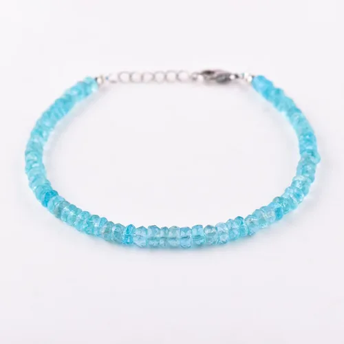 Miniatura 8 de Multi Gemstone Link Choker Bracelet