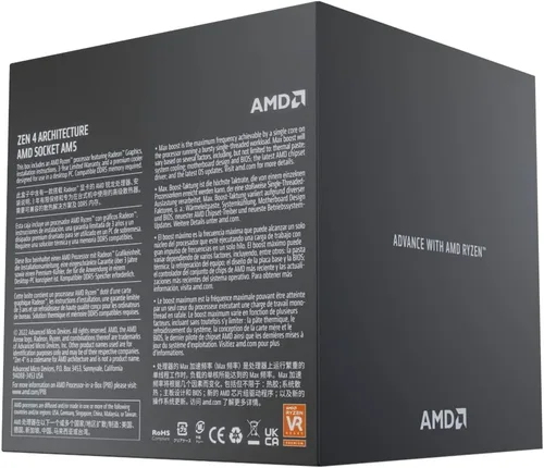 Miniatura 6 de AMD Ryzen 9 7900, procesador de escritorio desbloqueado de 12 núcleos y 24 hilos