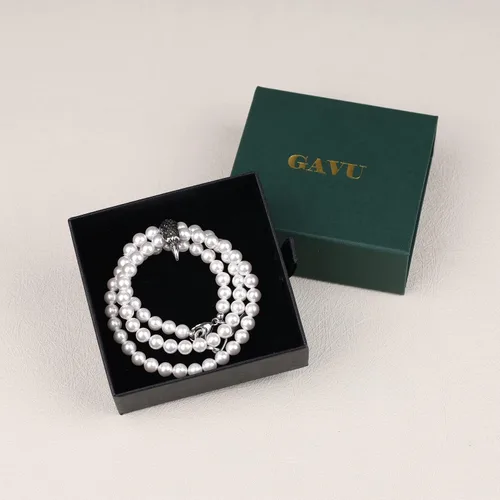Miniatura 7 de GAVU Collar de perlas para hombre