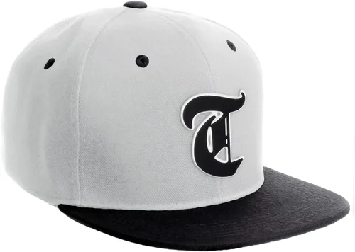 Miniatura 1538 de Daxton Gorra clásica con visera de billete plano con letras del alfabeto inglés antiguo de la A a la Z